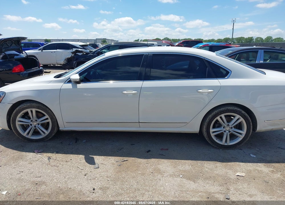 2012 VOLKSWAGEN PASSAT VIN: 1VWCN7A34CC095906