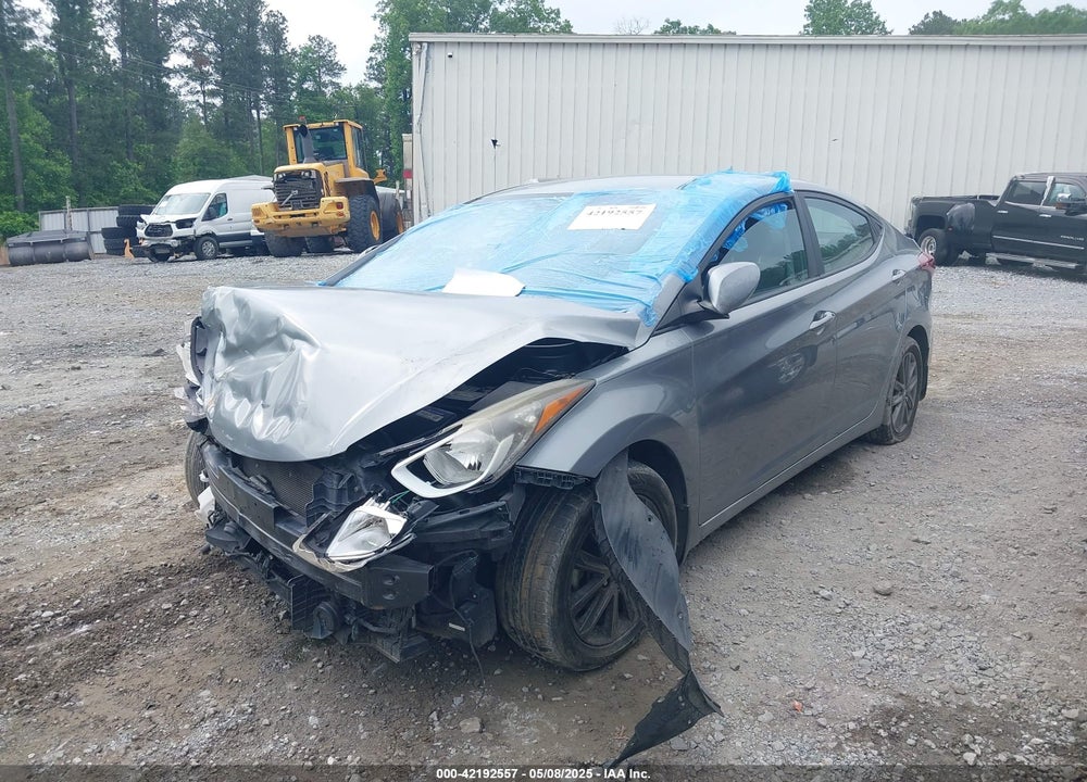 2015 HYUNDAI ELANTRA VIN: KMHDH4AE7FU278094