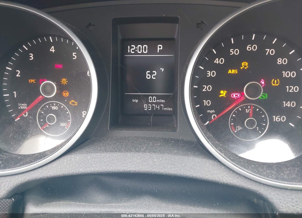 2012 VOLKSWAGEN JETTA SPORTWAGEN VIN: 3VWPP7AJ1CM608991