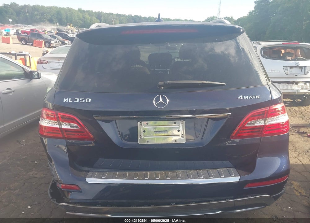 2014 MERCEDES-BENZ ML 350 VIN: 4JGDA5HB6EA310491