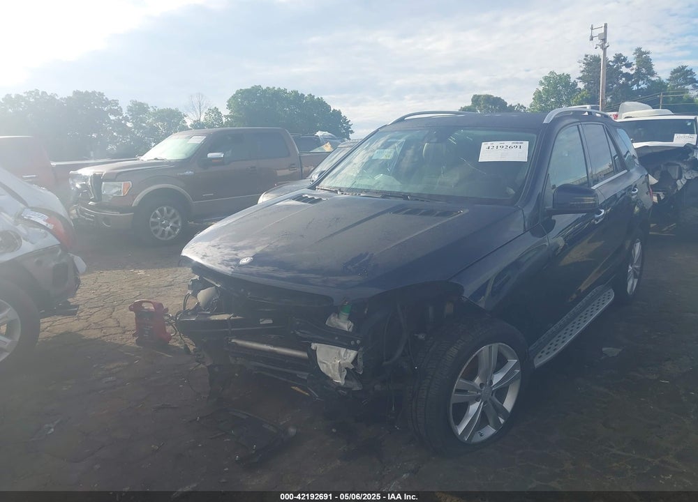 2014 MERCEDES-BENZ ML 350 VIN: 4JGDA5HB6EA310491