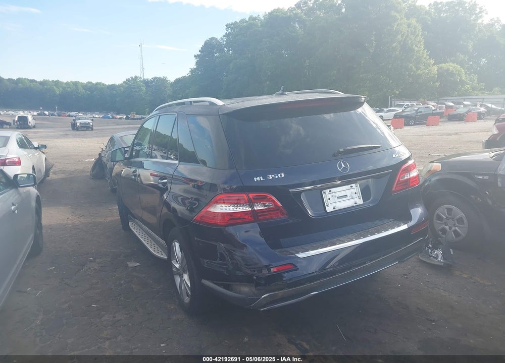2014 MERCEDES-BENZ ML 350 VIN: 4JGDA5HB6EA310491