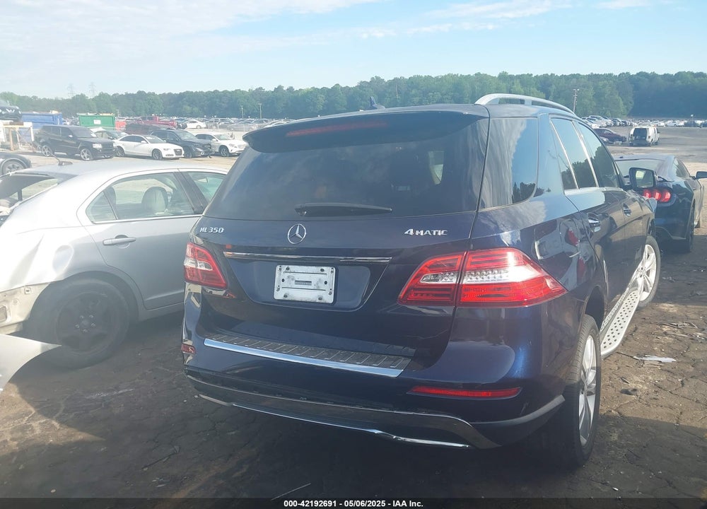 2014 MERCEDES-BENZ ML 350 VIN: 4JGDA5HB6EA310491