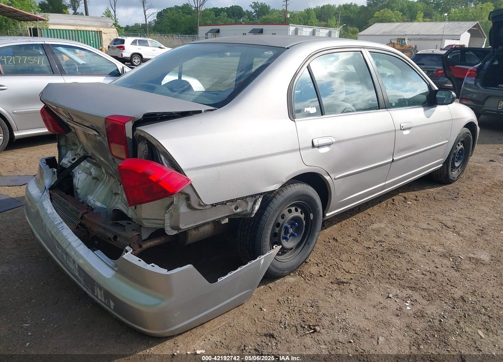 2002 HONDA CIVIC LX VIN: 1HGES16572L080070