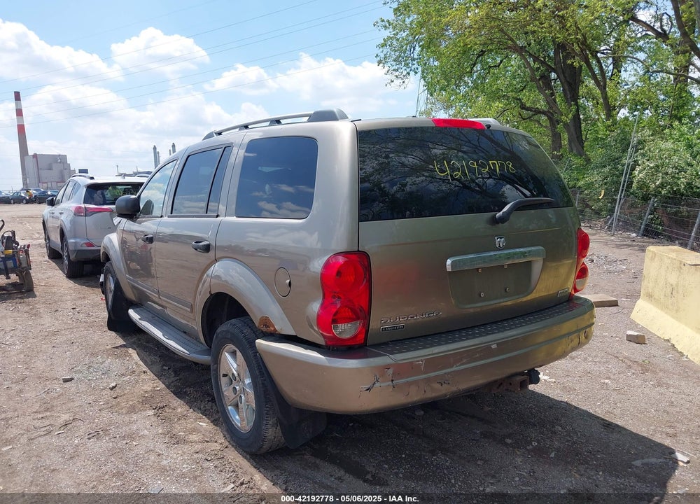 2006 DODGE DURANGO LIMITED VIN: 1D8HB58216F145958