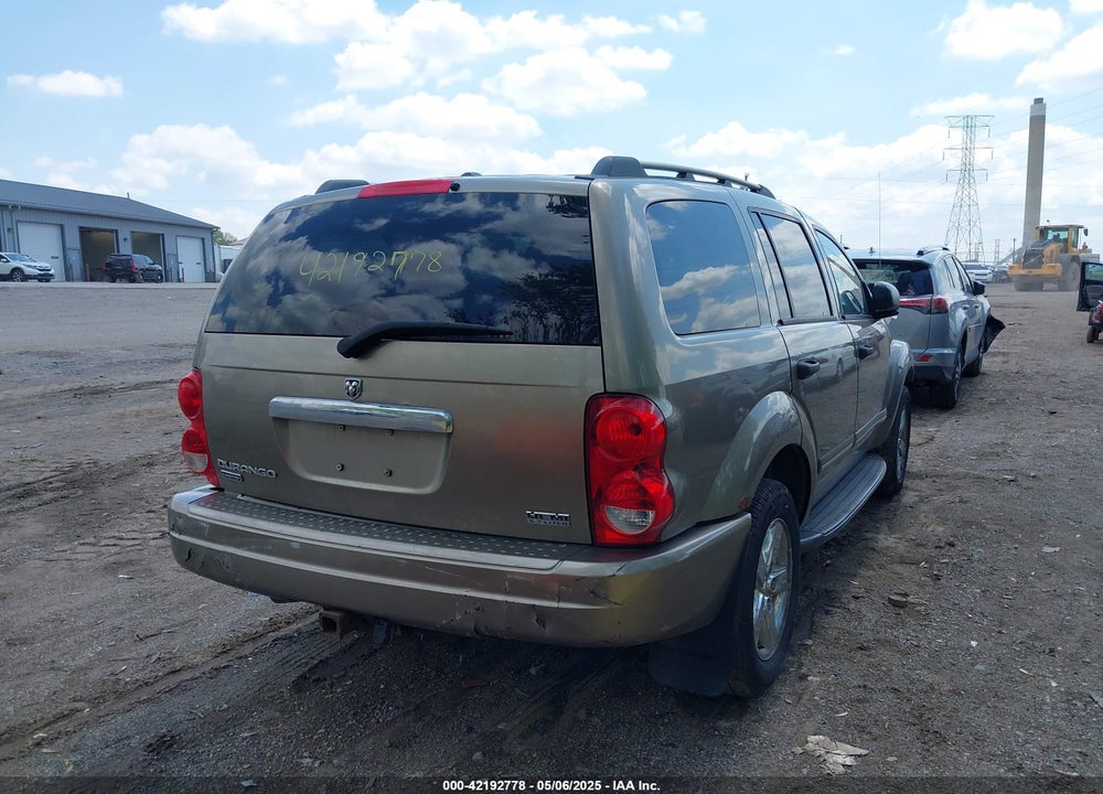 2006 DODGE DURANGO LIMITED VIN: 1D8HB58216F145958