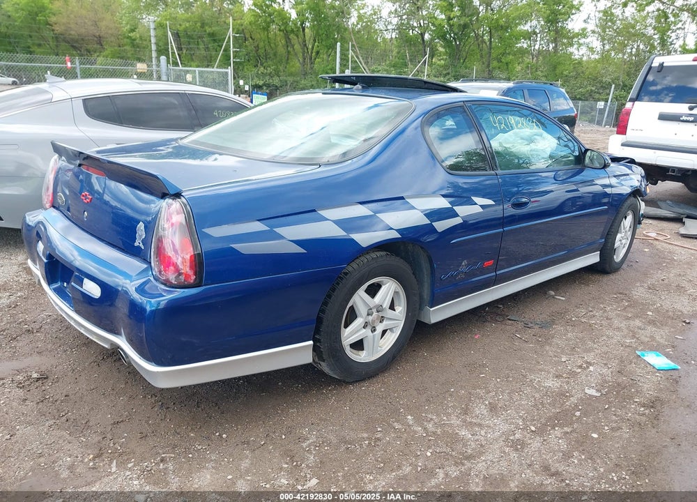 2003 CHEVROLET MONTE CARLO SS VIN: 2G1WX12K139261859
