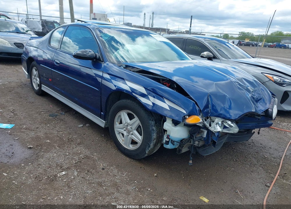 2003 CHEVROLET MONTE CARLO SS VIN: 2G1WX12K139261859