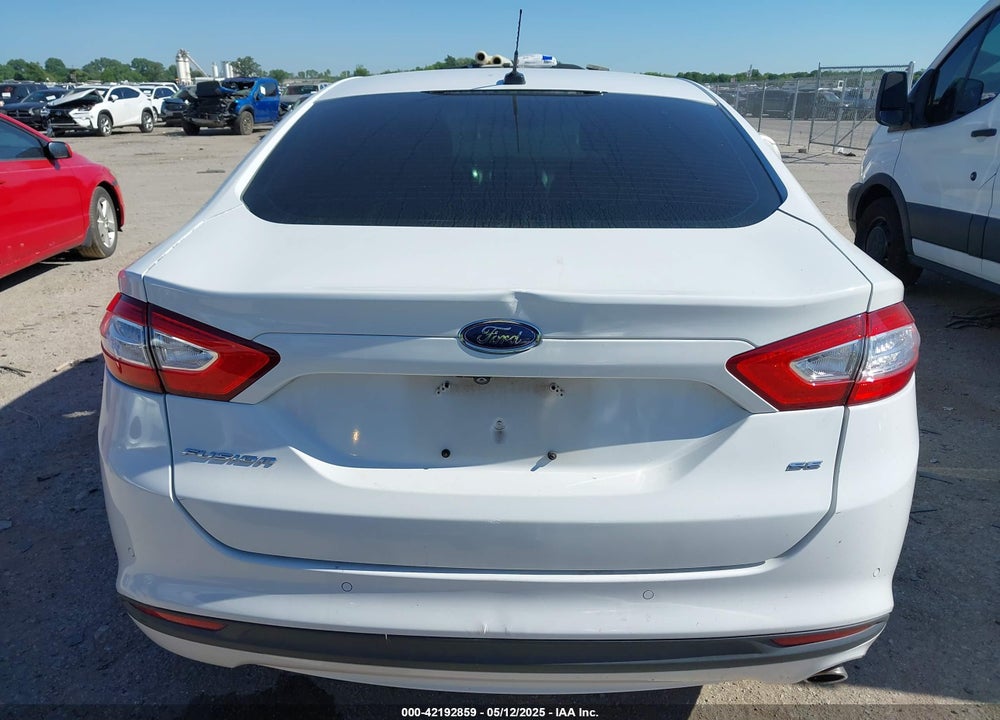 2016 FORD FUSION SE VIN: 3FA6P0H75GR275600