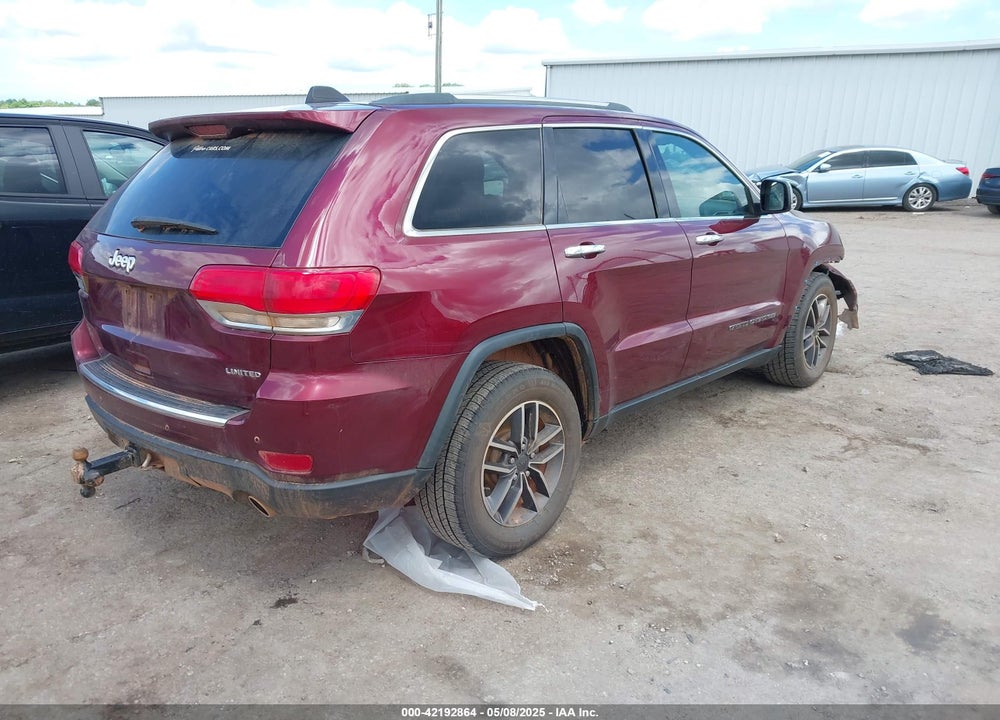 2019 JEEP GRAND CHEROKEE LIMITED 4X2 VIN: 1C4RJEBG0KC672315