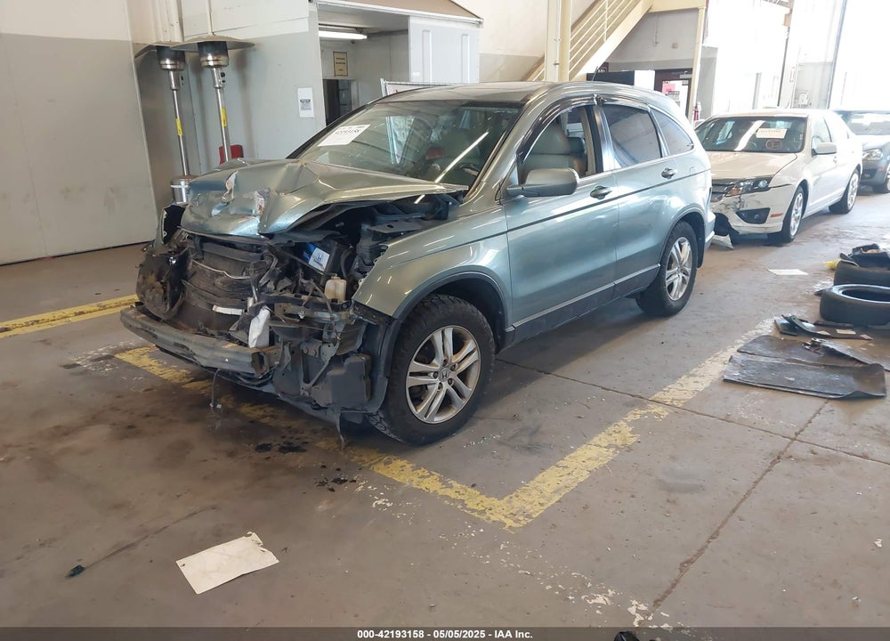 2010 HONDA CR-V EX-L VIN: JHLRE4H76AC014554