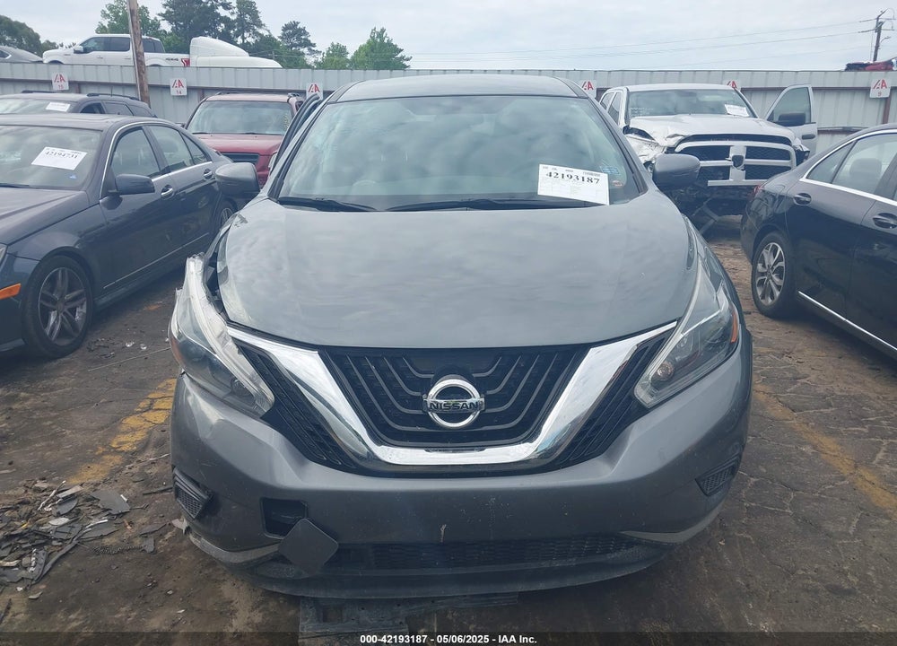 2018 NISSAN MURANO VIN: 5N1AZ2MG8JN199019