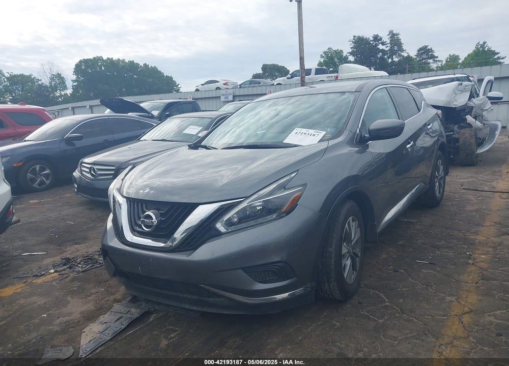 2018 NISSAN MURANO VIN: 5N1AZ2MG8JN199019