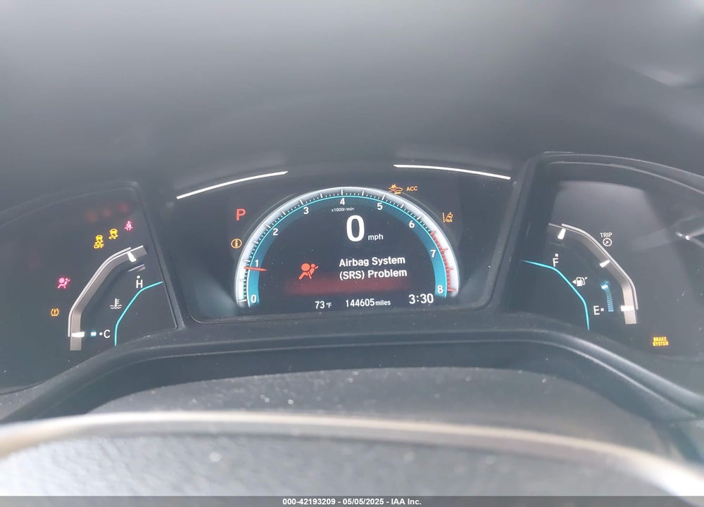 2019 HONDA CIVIC LX VIN: SHHFK7H30KU222651