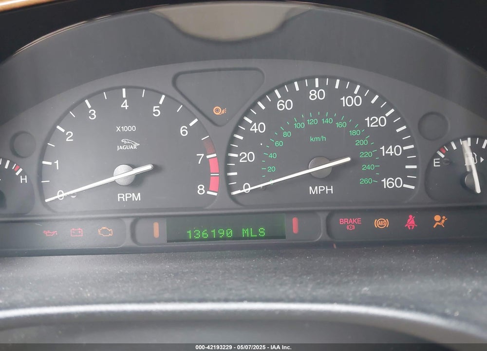 2000 JAGUAR S-TYPE 4.0L V8 VIN: SAJDA01D8YGL03547