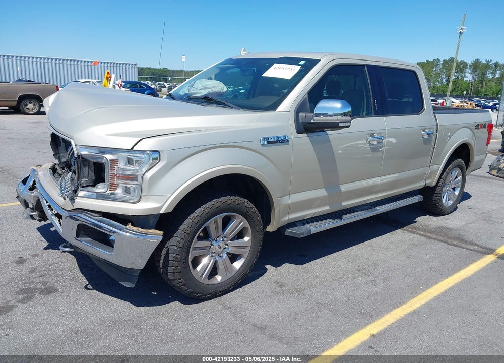 2018 FORD F-150 LARIAT VIN: 1FTEW1E54JFE36153