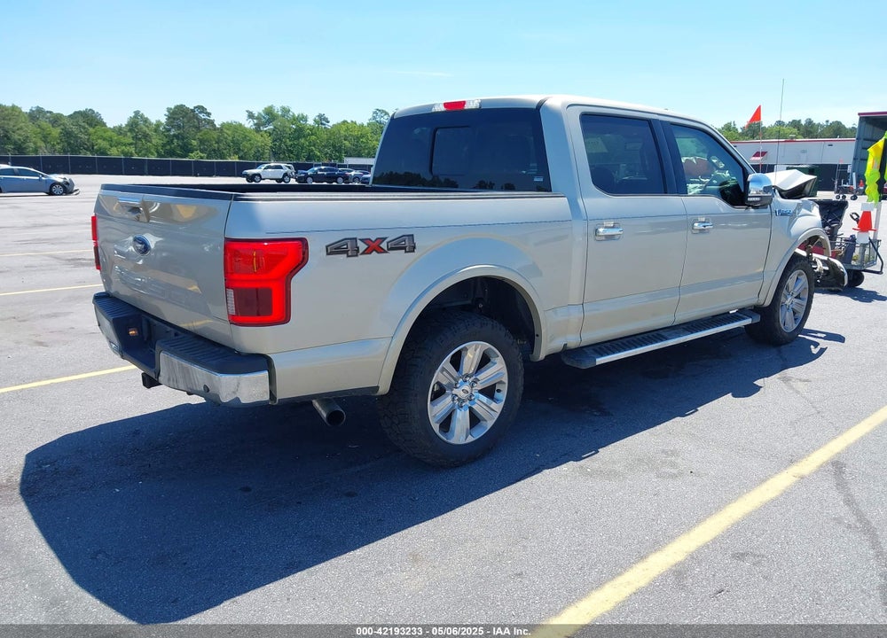 2018 FORD F-150 LARIAT VIN: 1FTEW1E54JFE36153