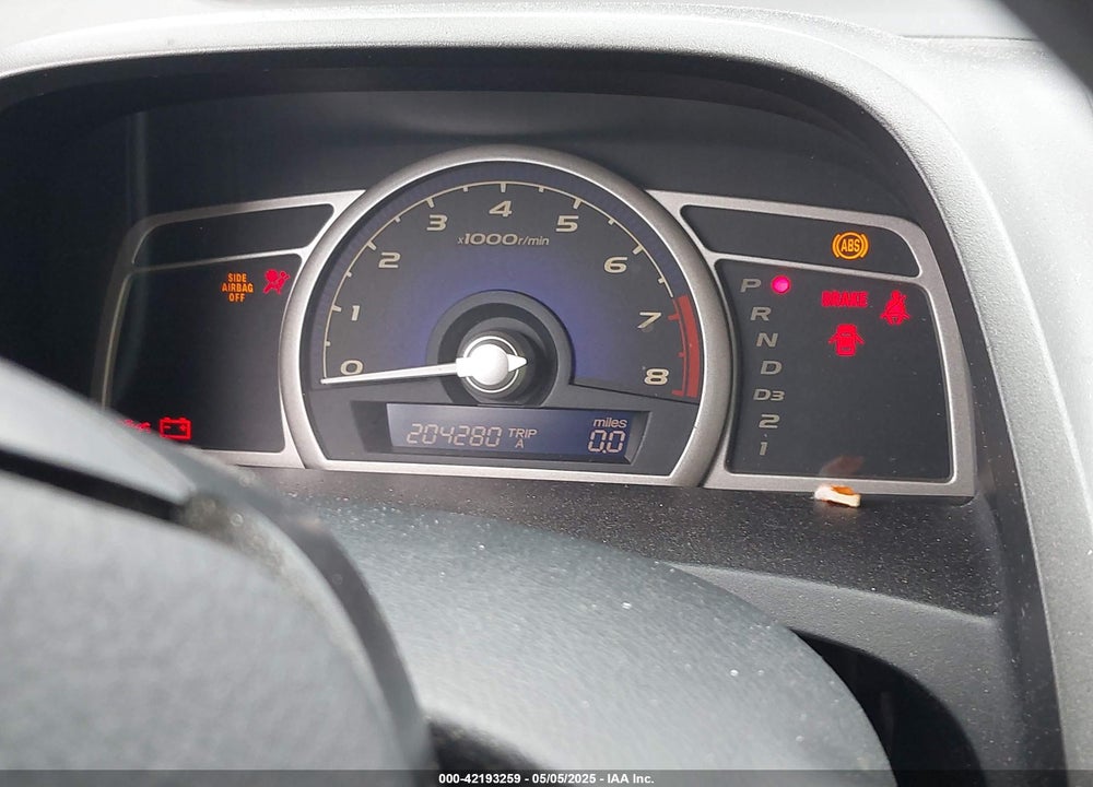 2008 HONDA CIVIC VIN: 2HGFA16558H346988