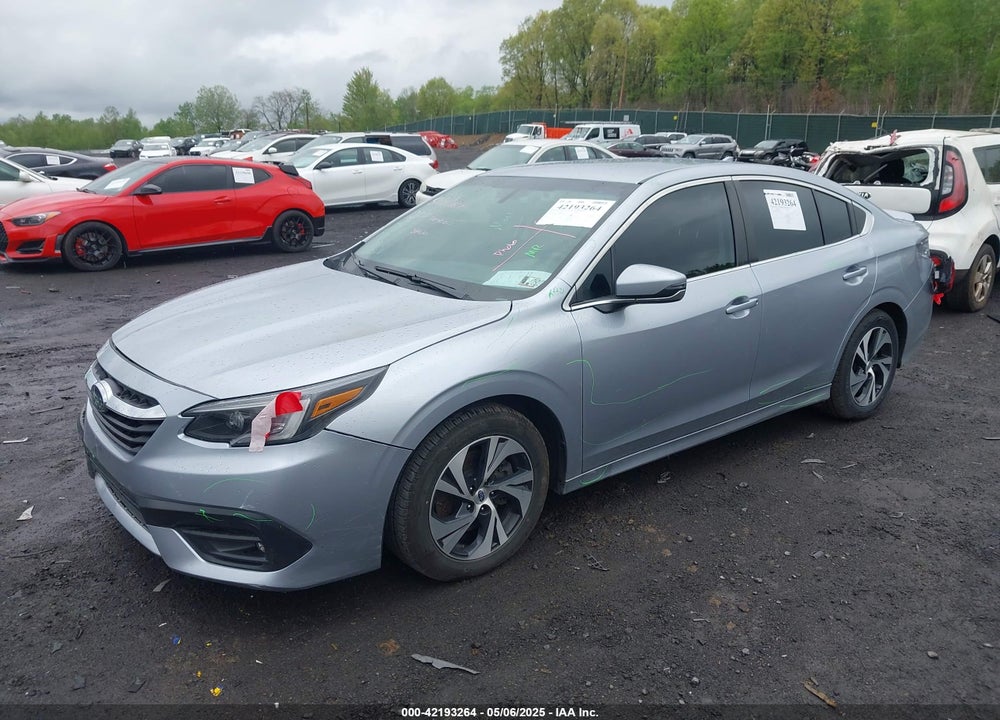 2022 SUBARU LEGACY VIN: 4S3BWAD6XN3022203