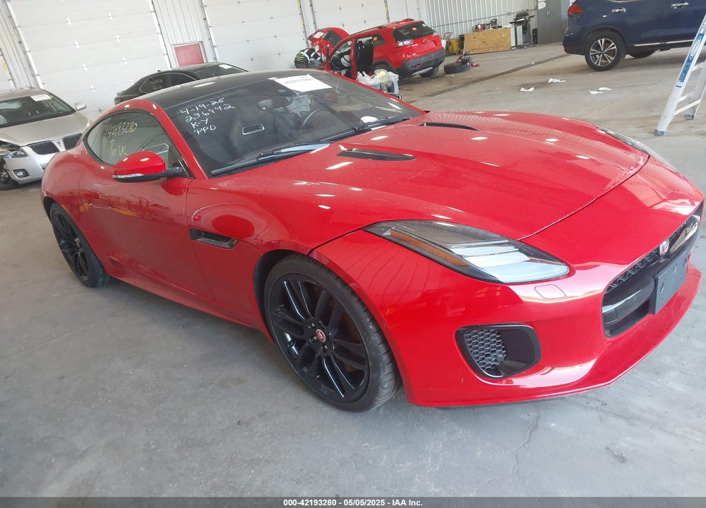 2018 JAGUAR F-TYPE R DYNAMIC VIN: SAJDF1FV0JCK48016