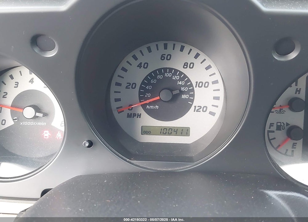 2004 NISSAN XTERRA XE VIN: 5N1ED28T94C601606