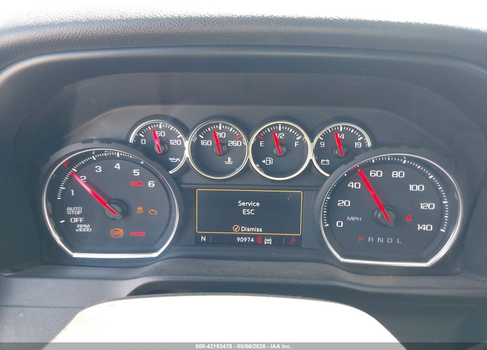 2019 CHEVROLET SILVERADO 1500 VIN: 1GCRYEED9KZ245189