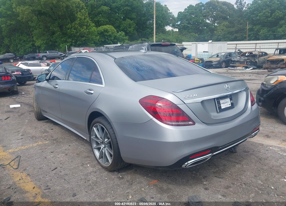 2018 MERCEDES-BENZ S CLASS VIN: WDDUG8DB0JA418146