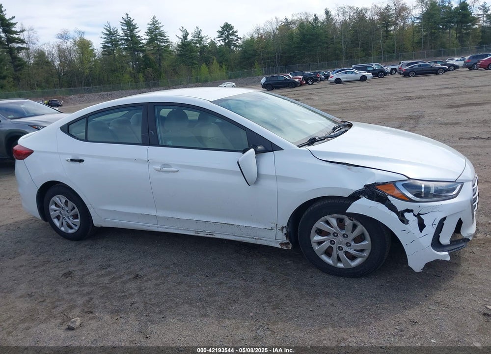 2018 HYUNDAI ELANTRA VIN: 5NPD74LF6JH279365