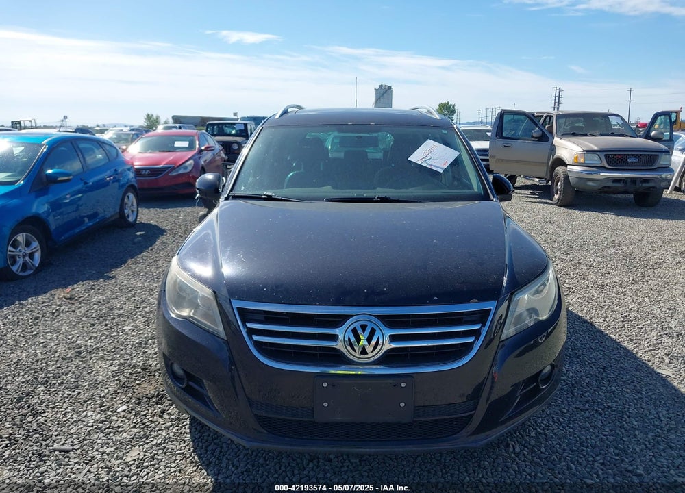 2010 VOLKSWAGEN TIGUAN SEL VIN: WVGAV9AX9AW522481