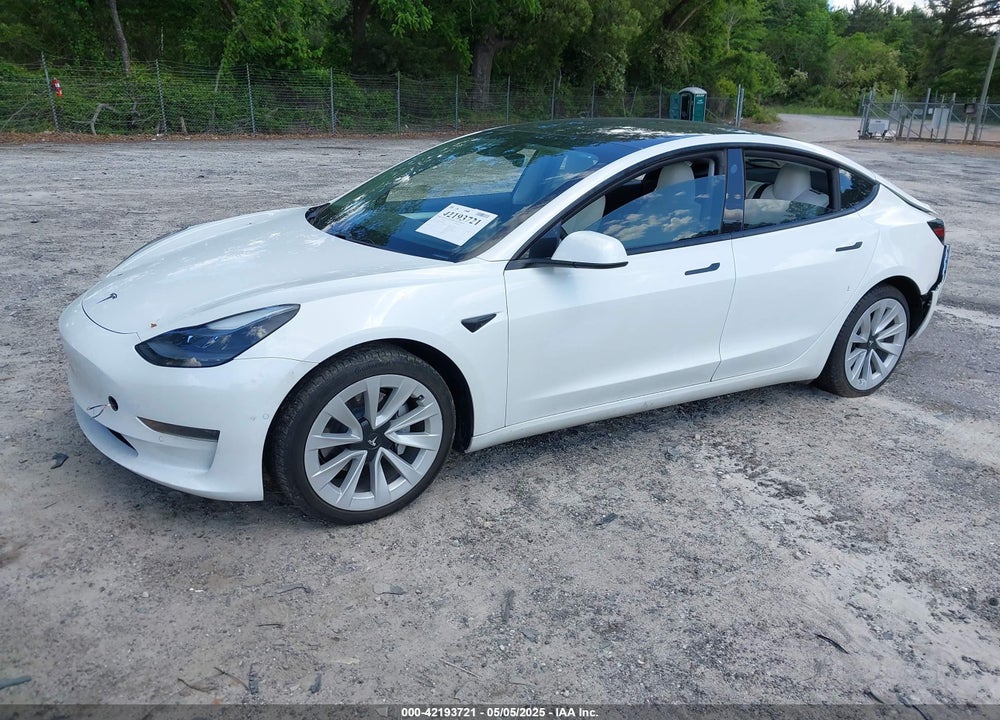 2021 TESLA MODEL 3 STANDARD RANGE PLUS REAR-WHEEL DRIVE VIN: 5YJ3E1EA9MF060081