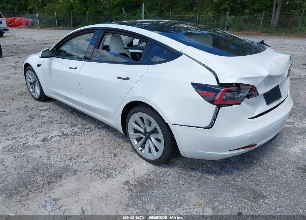 2021 TESLA MODEL 3 STANDARD RANGE PLUS REAR-WHEEL DRIVE VIN: 5YJ3E1EA9MF060081