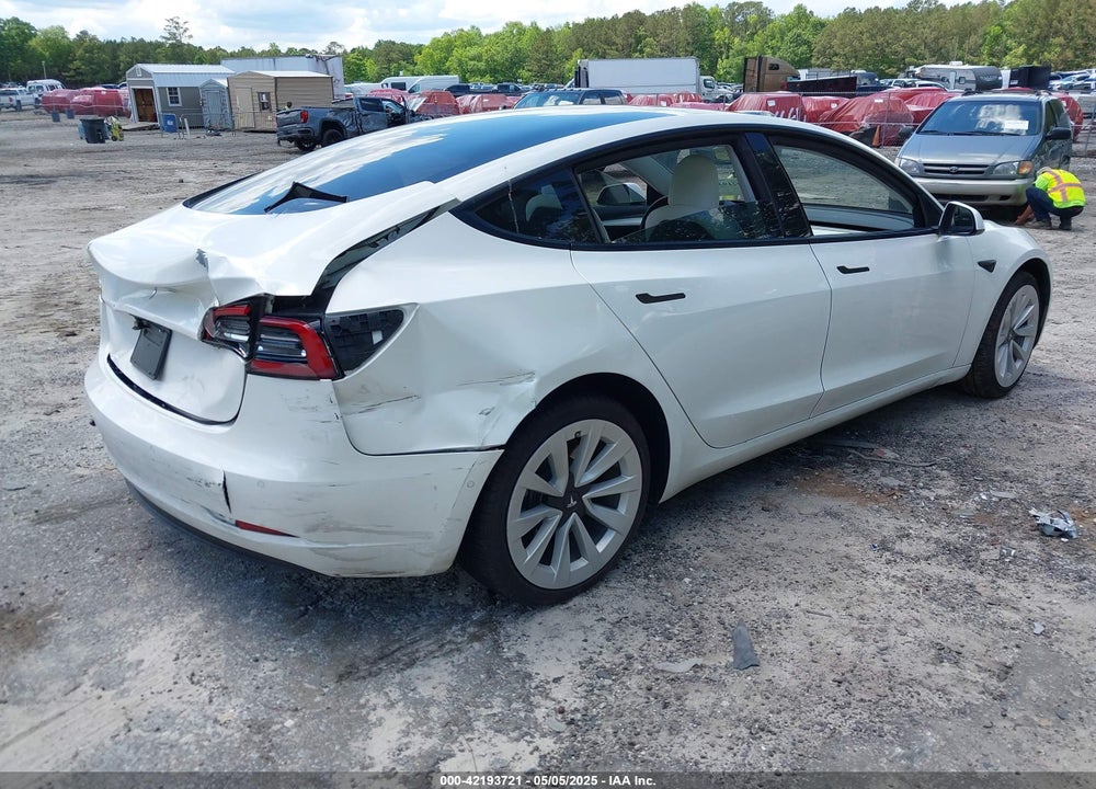 2021 TESLA MODEL 3 STANDARD RANGE PLUS REAR-WHEEL DRIVE VIN: 5YJ3E1EA9MF060081