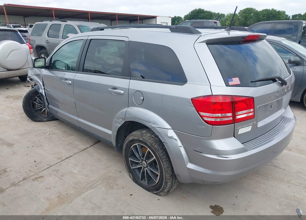 2018 DODGE JOURNEY SE VIN: 3C4PDCAB1JT474158