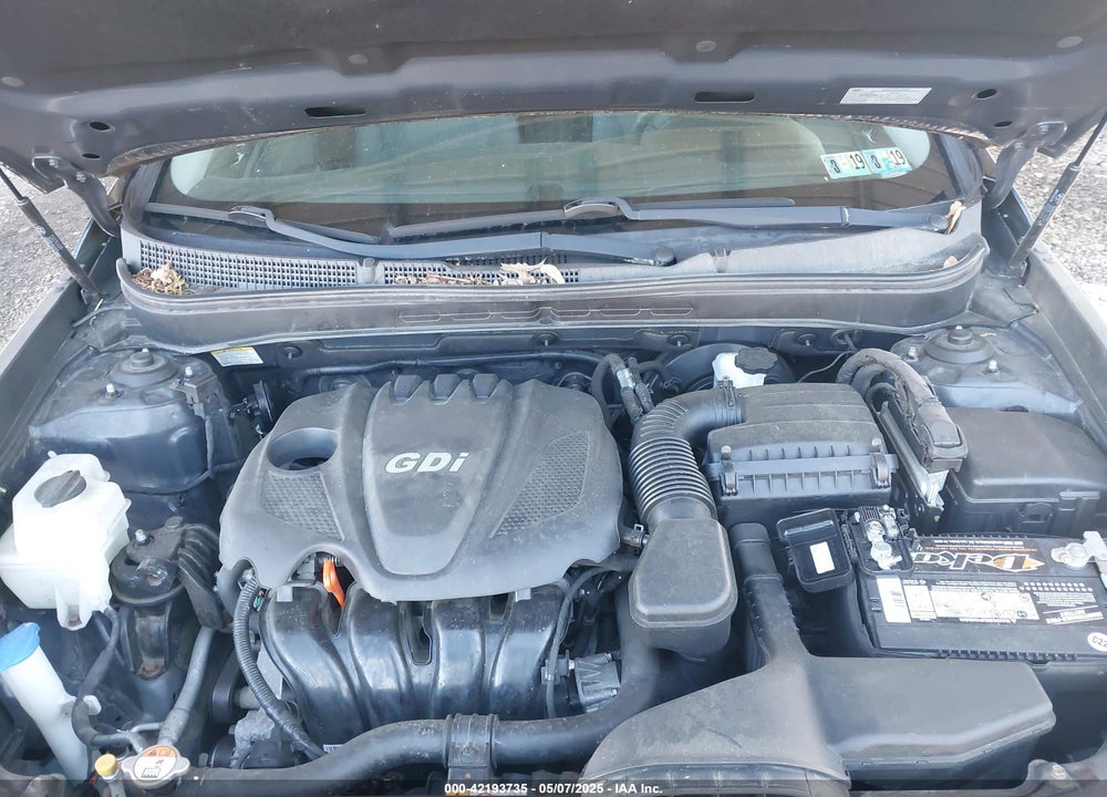 2013 HYUNDAI SONATA VIN: 5NPEB4AC5DH552053