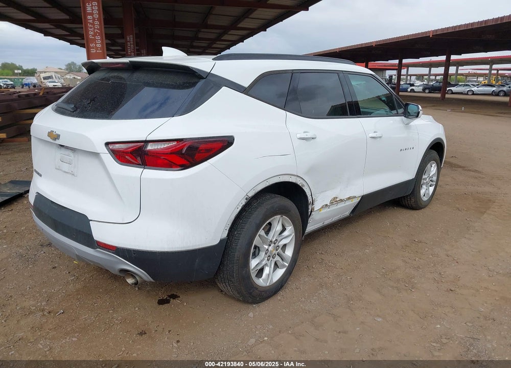 2022 CHEVROLET BLAZER FWD 2LT VIN: 3GNKBCR43NS115080