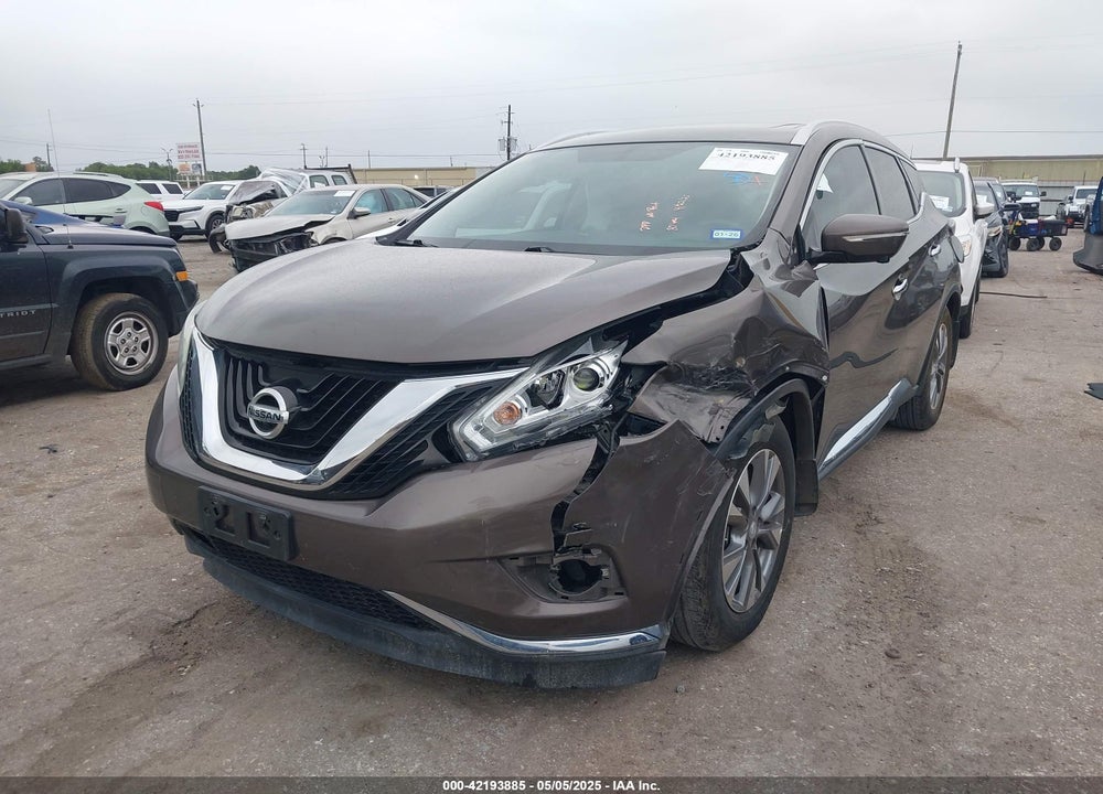 2015 NISSAN MURANO SL VIN: 5N1AZ2MG6FN218044