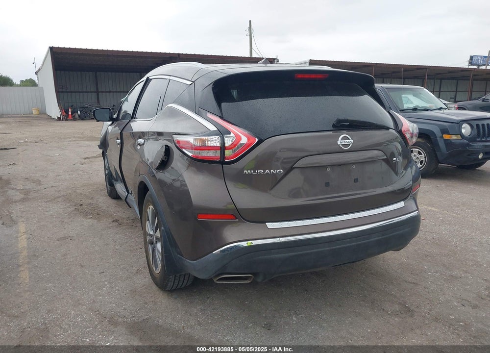 2015 NISSAN MURANO SL VIN: 5N1AZ2MG6FN218044