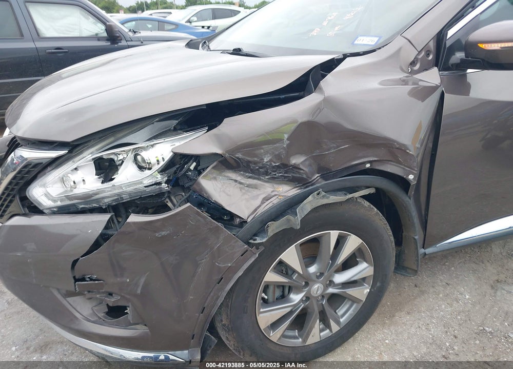 2015 NISSAN MURANO SL VIN: 5N1AZ2MG6FN218044