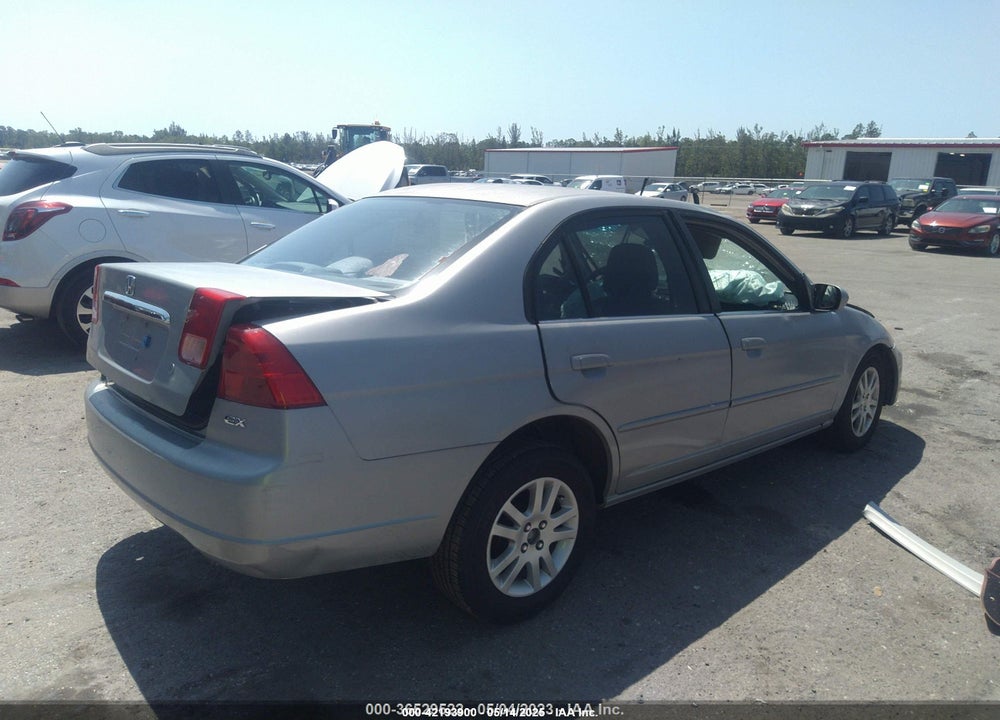 2002 HONDA CIVIC EX VIN: 1HGES26822L060535