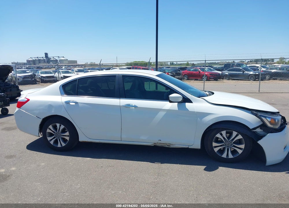 2013 HONDA ACCORD LX VIN: 1HGCR2F3XDA095426