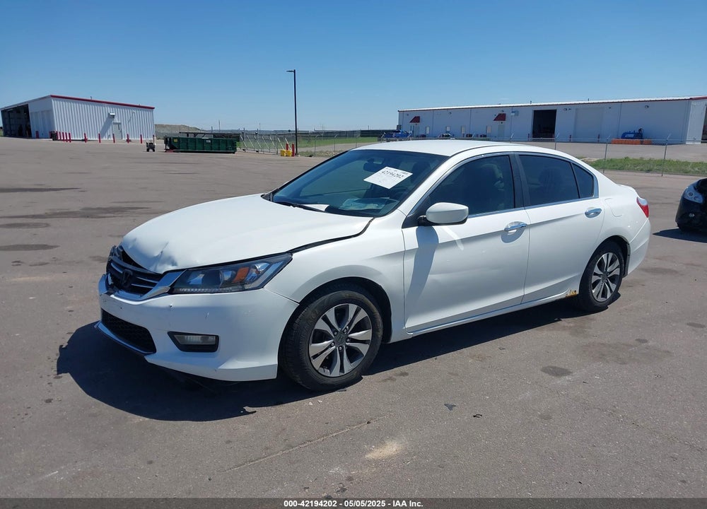 2013 HONDA ACCORD LX VIN: 1HGCR2F3XDA095426