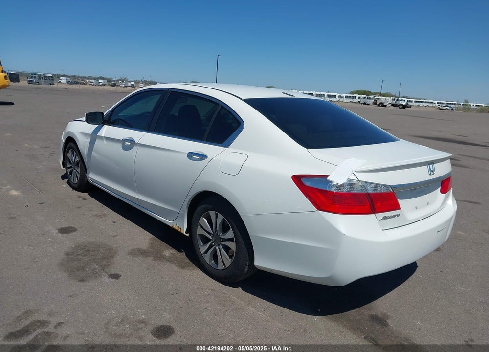 2013 HONDA ACCORD LX VIN: 1HGCR2F3XDA095426