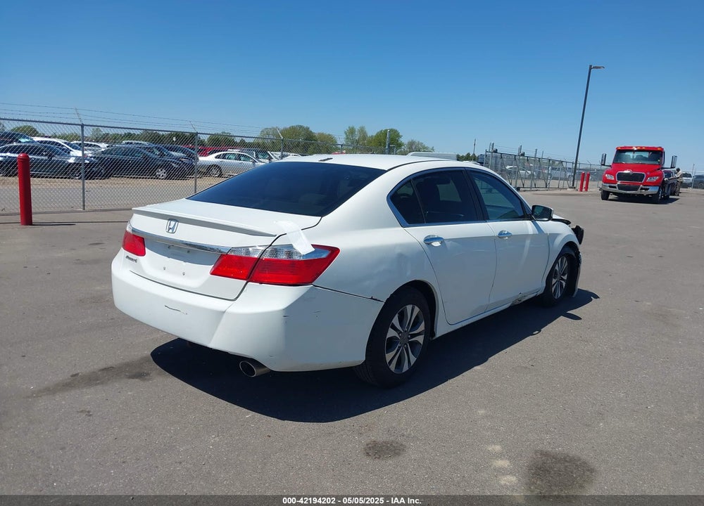 2013 HONDA ACCORD LX VIN: 1HGCR2F3XDA095426