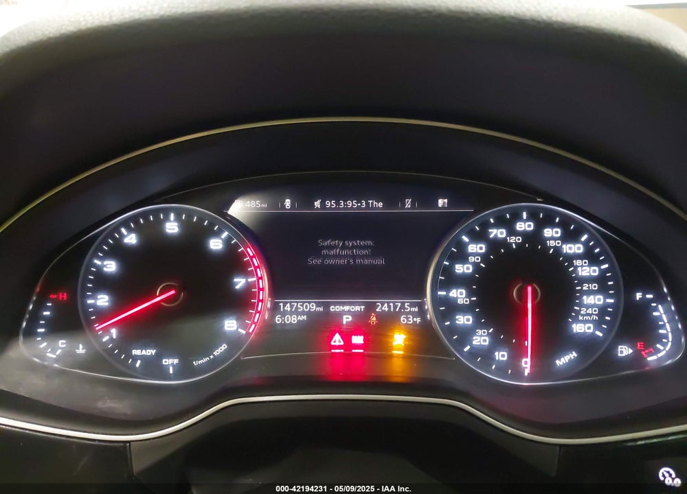 2017 AUDI Q7 VIN: WA1LAAF79HD039429