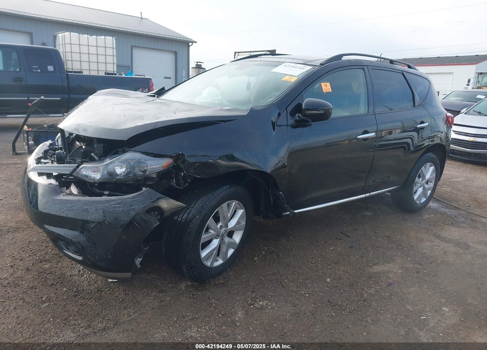 2014 NISSAN MURANO VIN: JN8AZ1MW3EW528512