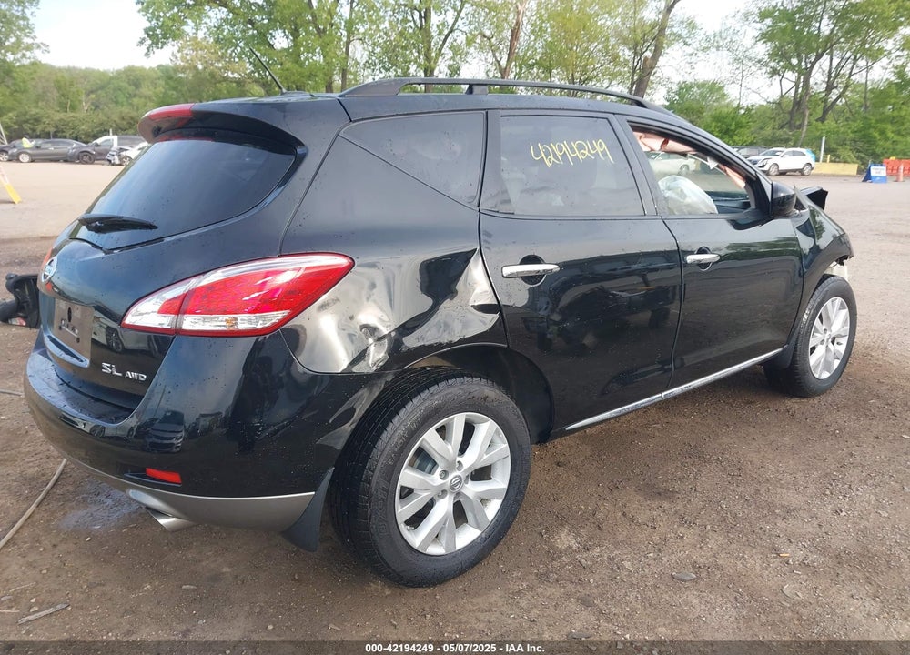 2014 NISSAN MURANO VIN: JN8AZ1MW3EW528512