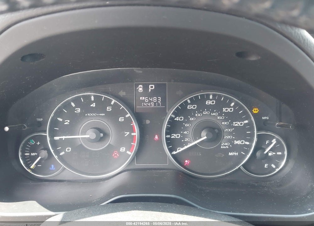 2011 SUBARU OUTBACK VIN: 4S4BRBFC2B3336774
