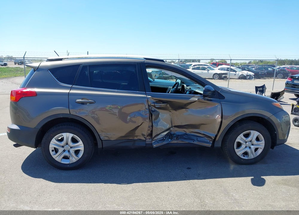 2015 TOYOTA RAV4 LE VIN: 2T3BFREV4FW386345