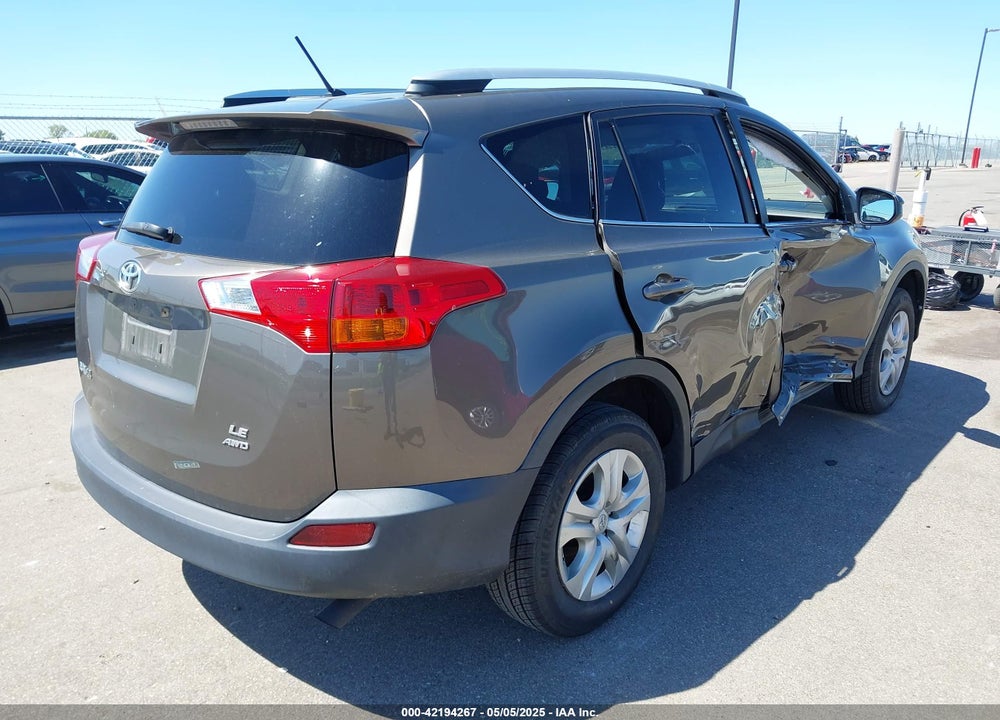 2015 TOYOTA RAV4 LE VIN: 2T3BFREV4FW386345