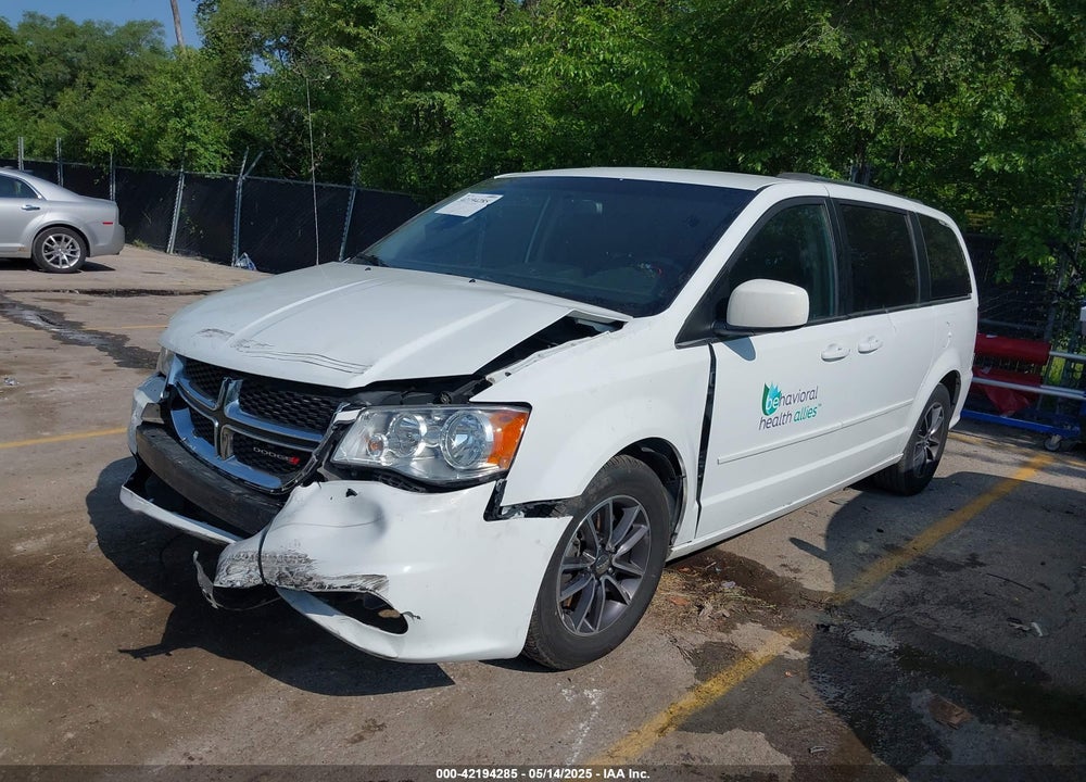 2017 DODGE GRAND CARAVAN SXT VIN: 2C4RDGCG1HR867700